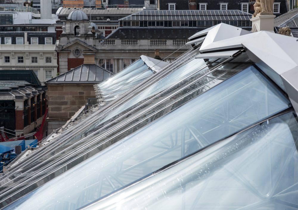 Covent Garden blinds close up