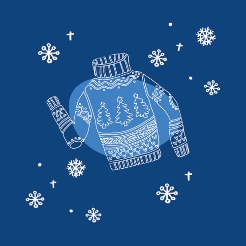Guthrie Douglas and SHY Shading Christmas Jumper Day - Guthrie Douglas