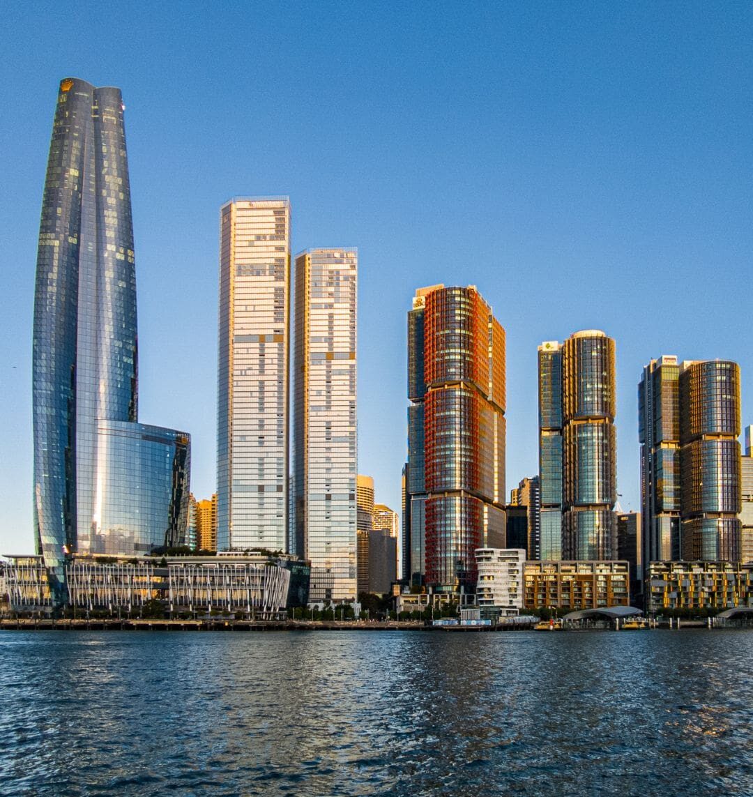 One Sydney Harbour, Australia, precision installation, external towers, architecture, Renzo Piano Building Workshop, engineered, wind protection, solar blinds