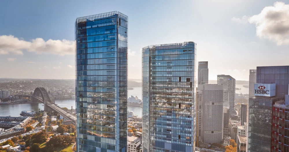 One Sydney Harbour, bespoke facade shading solution, advanced engineering,