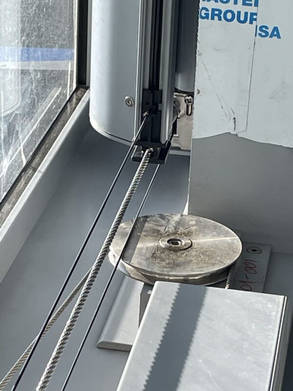 Steel Cables installation, One Sydney Harbour, innovative, bespoke shading solution, Sydney. Australia