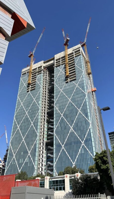 Landmark TLV Installation, Israel Project. Shading solution, Guthrie Douglas Group