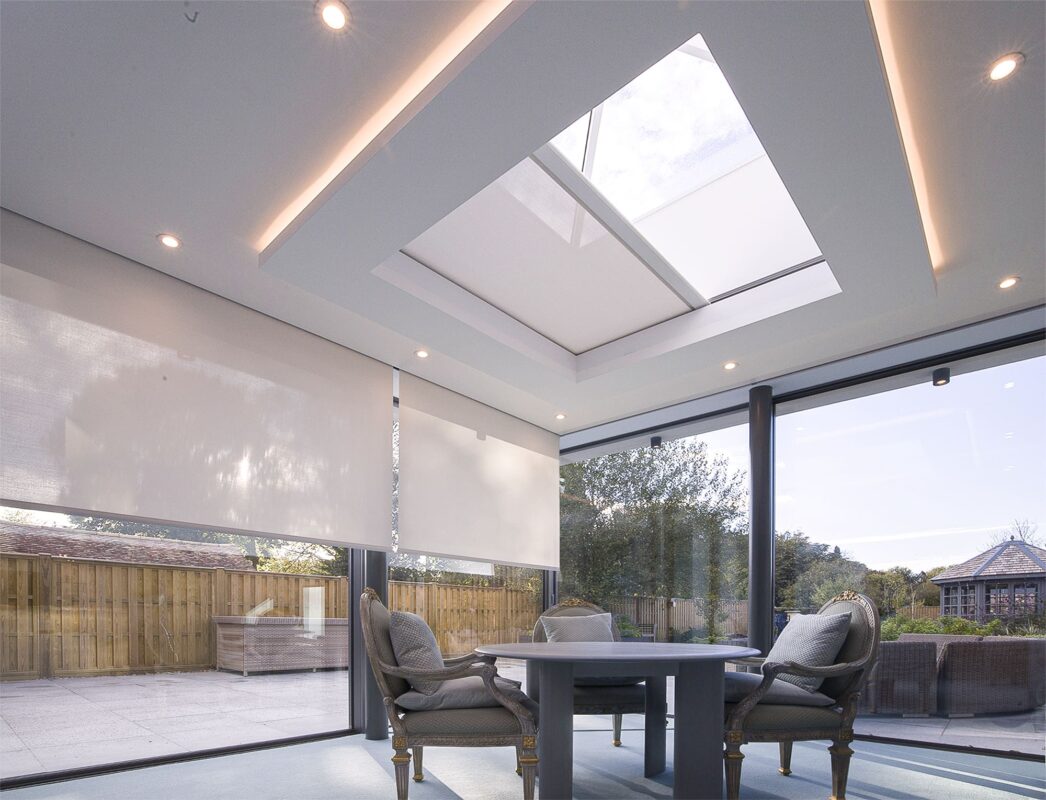 Residential Rooflight Installation, TESS™ 660, London Property, Shading Solution for commercial and residential projects