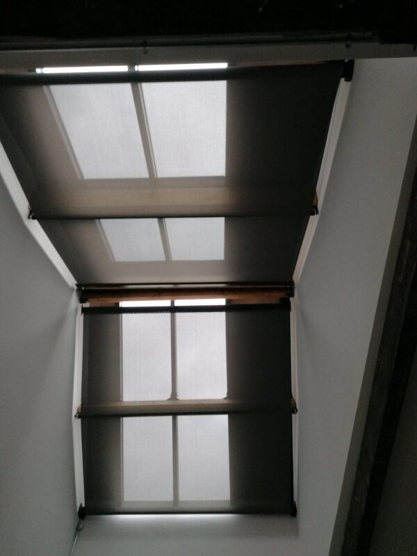 Newson's Yard, London, Pimlico Road, TESS 100 Blinds,, Refurbished building, retail